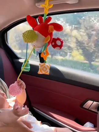 婴儿床铃推车挂件拉拉乐玩具摇铃悬挂式宝宝车载挂件汽车风铃#婴儿床铃推车 #挂件 #拉拉乐玩具 #拉拉乐玩具分享