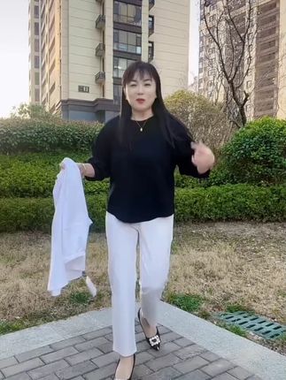 【高定好质量夏秋定制秘鲁棉泡泡袖打底衫t恤白色宽松纯色上衣3 【高定好质量夏秋定制秘鲁棉泡泡袖打底衫t恤白色宽松纯色上衣3839#谁穿谁好看 #夏季新款 #品质女装 #显瘦穿搭 #显瘦遮肉