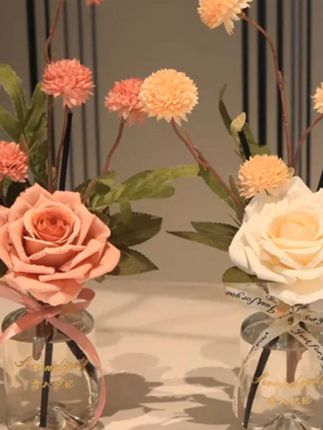 #香薰摆件 展香枝-家居香薰小清新花朵无火香氛持久留香玫瑰球菊花香薰送礼#香薰 #香薰香薰 #家居香薰 #持久留香香薰
