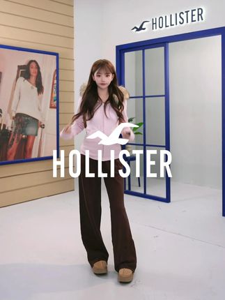 穿上软乎乎还显瘦,谁能不爱?'352-5236' #hollister小海鸥 #卫衣外套 #秋季上新 #时尚 #宽松显瘦