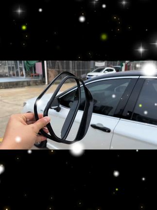 适用于丰田系列荣放威兰达晴雨挡倒车镜卡扣式后视镜雨眉防遮雨板