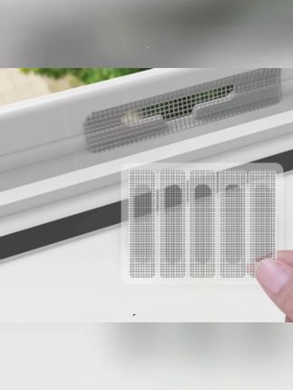 门窗流水孔粘贴式修补窗纱防蚊虫贴窗纱网孔贴排水口 #窗户补洞贴 #纱窗补洞贴 #补洞贴 #纱窗修补魔术贴 #多余和毛毛姐推荐