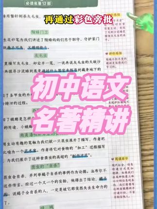 中考名著考点精练 12部必读开学必备 #初中名著 #12部名著 #考点精练 #全国通用