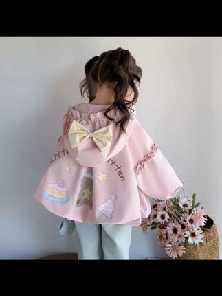 女童秋装连帽外套2025新款儿童春秋韩版休闲女宝秋季洋气开衫上衣#童装 #婴幼儿服饰 #爆款热卖中 #好看的衣服都在这里 #生女儿就是用来打扮的