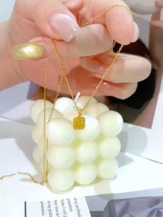 当你越来越优秀的时候 追你的人都是带着资产来的而不是花言巧语#黄金 #黄金项链 #好看 #周大生