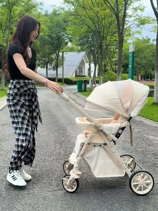 高景观 #婴儿推车 多功能 #婴儿车 双向推行 #遛娃神器 0-6岁宝宝新生儿推荐 #母婴好物