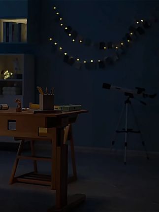 欧普LED智能时钟护眼台灯充插两用学生学习氛围灯阅读充电式床头 #美观实用 #灯推荐 #灯具