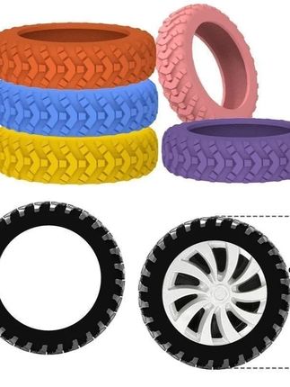 行李箱拖来拖去轮子最容易磨损,一定要套上这个 #轮子保护套  ,一下子能多用好几年  #行李箱脚轮套