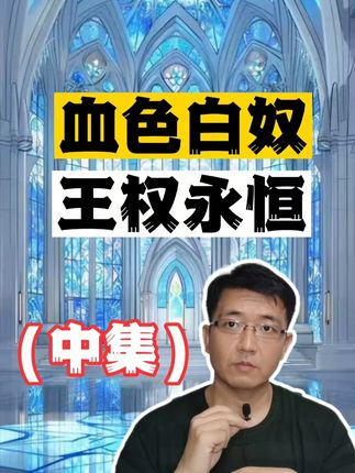 (中集)血色白奴,王权永恒。相对剥夺感的厌恶驱动