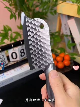 法鼎龙纹不锈钢迷你刀家用小鱼刀杀鱼女士专用刀切菜切肉切水果刀#好物推荐🔥 #生活好帮手 #非常方便实用 #实用工具