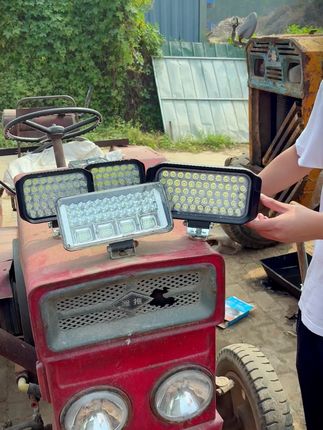 LED射灯12v-80v通用铲车 工程车 联合收割机 玉米收