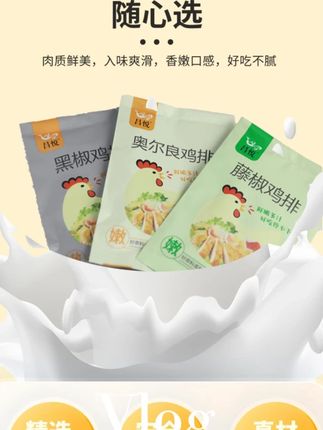 【到手17片香煎鸡排】轻食高蛋白冷冻油煎低脂肪健身#香煎鸡排 #香煎鸡排半成品 #香煎鸡排推荐