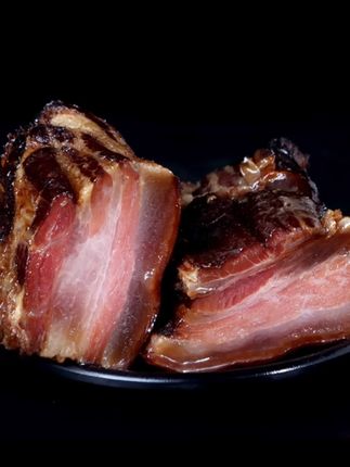 周莫贵州柴火烟熏腊肠腊肉腊排500克装#贵州腊味 #柴火烟熏 #腊肠腊肉 #周莫 #腊味美食