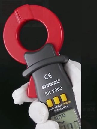 斯耐科2060高精度数字漏电流微电流钳形表20mA~60A漏电钳形万用表 #电流钳 #万用表 #高精度 #漏电钳形表 #斯耐科