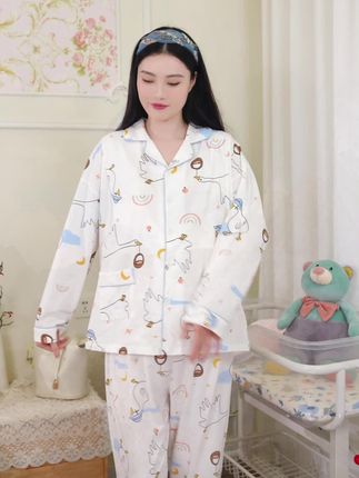 这款月子服真心推荐 哺乳期也要保持美丽呀!这件月子服让你居家带娃照样好看。 #月子服 #孕妈必备 #婧麒母婴 #舒适月子服 #高颜值妈妈