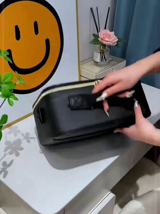 出门不要大包小包啦 化妆有它一个就够了 #化妆包推荐 #化妆工具箱 #化妆品收纳 #大容量化妆包 #obox