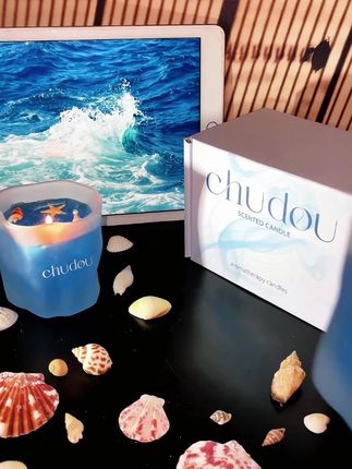 CHUDOU梦幻海洋香薰蜡烛礼盒送男友小众高级礼物#香薰蜡烛礼盒 #送男友礼物 #小众高级礼物 #女生闺蜜礼物 #梦幻海洋香薰