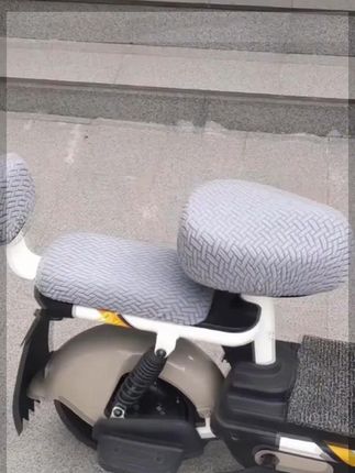 #电动车坐垫套小电动车坐垫