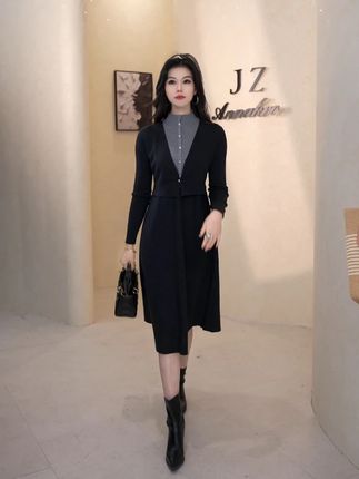 如果累了就歇一会,毕竟养精蓄锐才能长远 #显瘦穿搭 #谁穿谁好看 #连衣裙穿搭 #穿出高级感