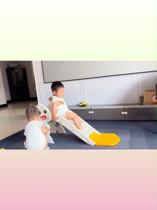 多功能儿童室内可折叠滑滑梯 家庭0-2岁宝宝幼儿园小孩游乐园#儿童滑滑梯 #室内玩具 #可折叠滑滑梯 #宝宝玩具 #儿童游乐设施
