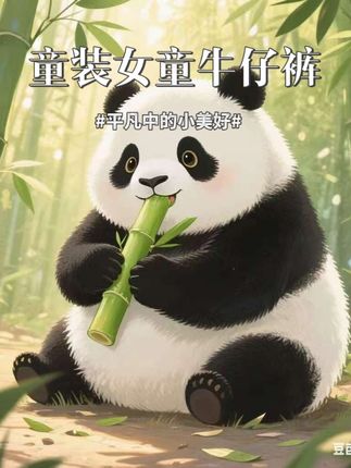 超洋气高品质阔腿牛仔裤#牛仔裤 #百搭神裤 #童裤 #强烈推荐 #女童穿搭
