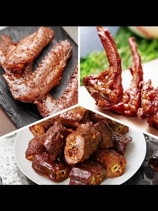 周黑鸭卤鸭脖锁骨鸭翅卤味甜辣零食宵夜追剧#周黑鸭卤鸭脖 #别划走 #周黑鸭 #美食 #你喜欢的样子
