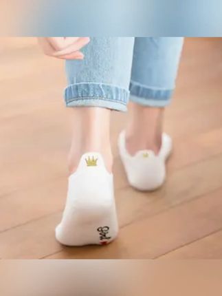 袜女透气春夏季低帮薄款网眼船袜浅口白袜子女船袜 #袜子 #好穿又好搭 #透气舒适 #夏季新款 #好穿不累脚