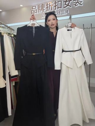 〈纪朵研〉新款长袖裤子套装轻奢气质高级感套装#穿出高级感 #品质女装 #轻奢女装 #无限回购的宝藏单品 #琥珀流光风外套太适合秋天了