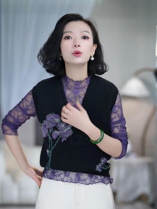 #羊毛马甲 #品质女装 #减龄穿搭 #搭配技巧 #洋气小衫