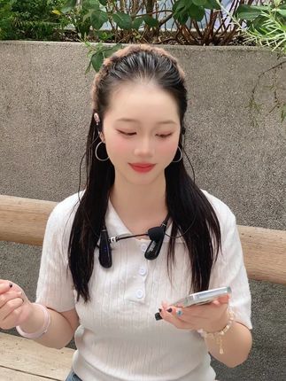 自带声卡音质给到您了,做直播就这一个耳机就是可以的哈#直播设备 #声卡耳机 #声卡耳机一体机