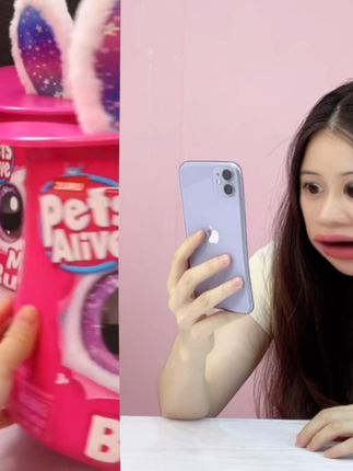 魔法帽里有“小兔子”!施魔法耳朵就会发光,还能看到兔子幽灵? #魔法帽 #兔子魔法帽 #开箱测评 #寻宝