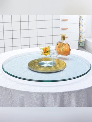 简.方达钢化玻璃转盘餐桌转盘家用餐桌旋转圆盘酒店转台旋转桌面#餐桌转盘 #家用好物 #酒店用品 #钢化玻璃 #旋转圆盘