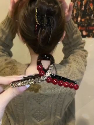 #头饰发饰 #美出高级感 #精致女人必备 #抓夹 #仙女必备