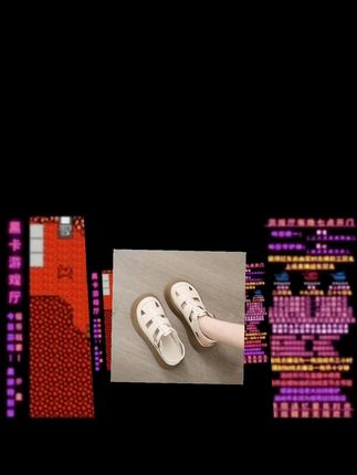 达芙妮集团鞋柜厚底罗马凉鞋女夏季软底透气休闲包头猪笼鞋镂空鞋-3 夏季必备,厚底罗马凉鞋! #夏季凉鞋 #潮鞋推荐好看不贵 #哎呦喂你鞋真好看 #软底软面穿上超舒服 #便宜又好穿