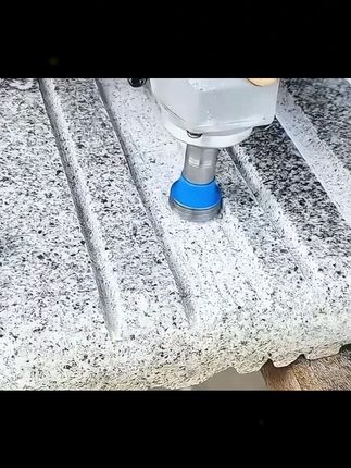 1寸金刚石平磨头花岗岩石材鹅卵石花盆清底磨片角磨机小型打磨盘 #五金工具 #石材加工 #台中盆铣刀 #手艺人 #石材人