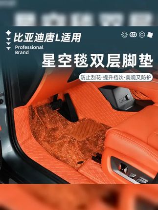 #比亚迪唐ldmp #比亚迪唐lev #比亚迪唐ldmi #全包围汽车脚垫 比亚迪唐L脚垫专用大全包围Dmi/p地毯后备箱尾箱垫ev内饰改装配件