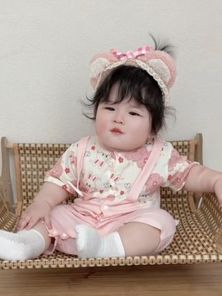 宝宝夏日必备!纯棉材质柔软舒适 #教你用小细节拿捏夏季穿搭#婴童服装#新生婴儿#宝宝衣服#夏款