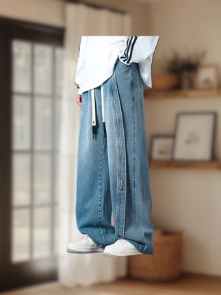 美式复古牛仔裤#牛仔裤 #爆款热卖中 #谁穿谁好看 #穿出高级感 #宽松版型