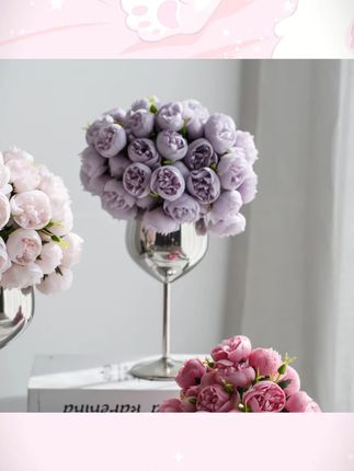 轻奢塑料仿真花束玫瑰假花摆件高脚杯绢花餐桌套装鲜花花摆设#仿真花束 #轻奢假花 #餐桌摆件 #鲜花摆设 #家居装饰