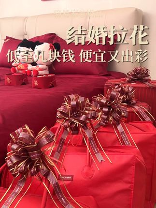 性价比高结婚又出彩的小玩意必须整点 #结婚啦 #结婚拉花 #婚车装饰 #陪嫁装饰 #婚房布置