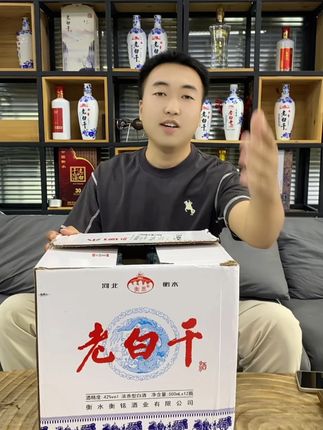 河北衡水特产老白干白酒!99.99抢一箱12瓶!纯粮老白干!