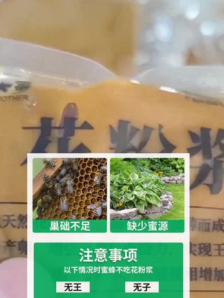 想取秋五倍子蜜,度夏蜜蜂停产怎么办?有它就能解决 #好物推荐🔥# 养蜂人 #繁蜂口粮# 花粉 #花粉浆 #想取秋五倍子蜜度夏蜜蜂停