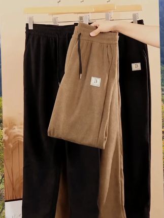 秋冬休闲卫裤!显高显瘦,加绒不加绒随心选, 男女同款超百搭!面料柔软舒适,穿上秒变大长腿。#源头实力厂家 #显高显瘦神裤