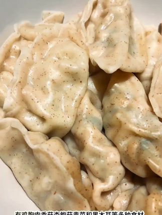 【野人日记】解馋鸡胸肉饺魔芋鸡胸肉蒸饺100个蒸饺送低脂肉燕1包#鸡胸肉饺 #魔芋蒸饺 #低脂美食 #健康小吃 #解馋餐食
