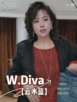 W.Diva【云水蓝】巴黎工坊工艺顶奢塑形显瘦小烟管牛仔裤#穿出高级感 #穿搭日记 #轻奢女装 #时尚 #时髦精