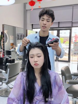 烫染受损发质差的姐妹一定要试试这个#丽如素 #护发精油洗完的头发嘎嘎顺滑嘎嘎香#头发护理