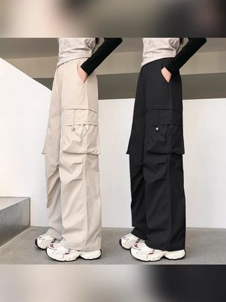 女童裤子秋装儿童窄版工装裤2025新款大童女孩春秋休闲速干阔腿裤#女童秋装 #窄版工装裤 #儿童裤子 #休闲速干 #阔腿裤