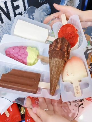 夏天的雪糕有这一套就够啦 #冰淇淋 #雪糕 #棒冰