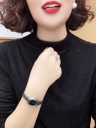 #女人味穿搭 #大码女装 #洋气小衫 #内搭外穿都好看 #秋冬穿搭