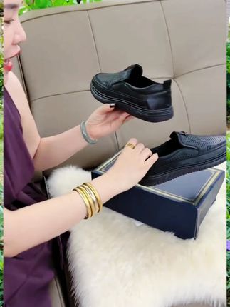 啄木鸟男鞋夏季新款镂空洞洞皮鞋男士软皮软牛筋底凉鞋爸爸鞋软底 #男士皮鞋 #透气皮鞋 #好穿不累脚 #好鞋推荐 #男鞋